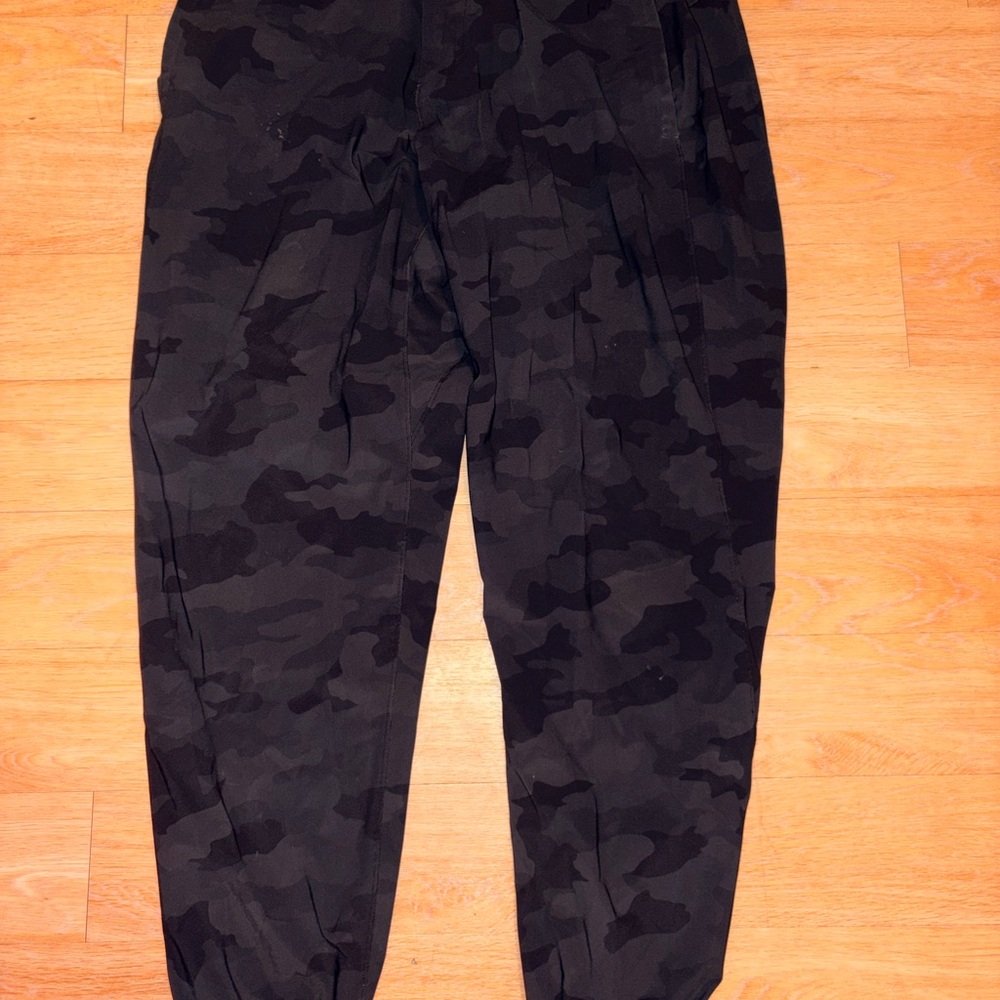 Black Camo Lululemon Jogger